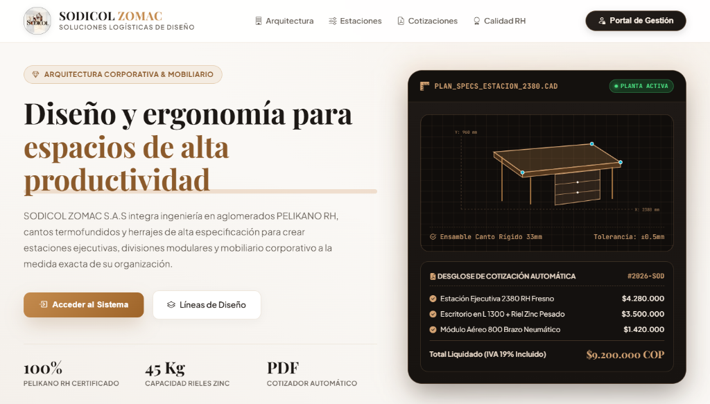 Sistema Sodicol Preview